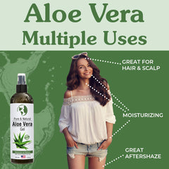 Earth's Daughter Aloe Gel used as a natural hair styling gel.