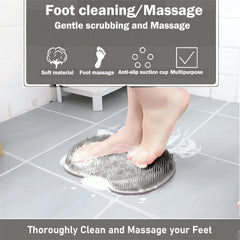 Easkite shower scrubber mat wall mounted for stable use in shower