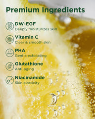EASYDEW DW-EGF Peptide M Toner ingredients glutathione close-up