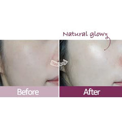 EASYDEW EGF Eye Stick close-up on skin showing silky balm in action