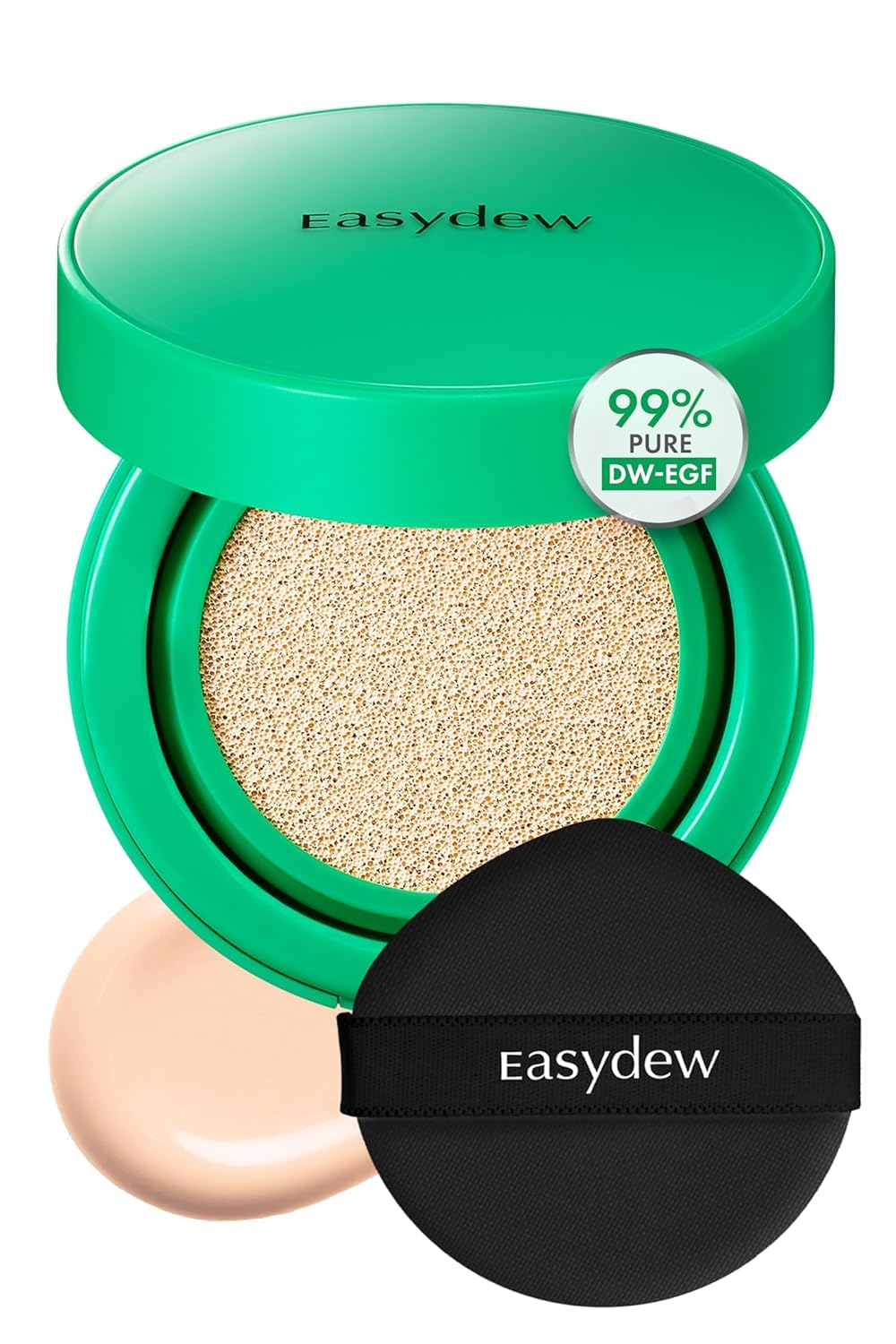 Easydew Mela B Cushion front view in compact case for quick radiance