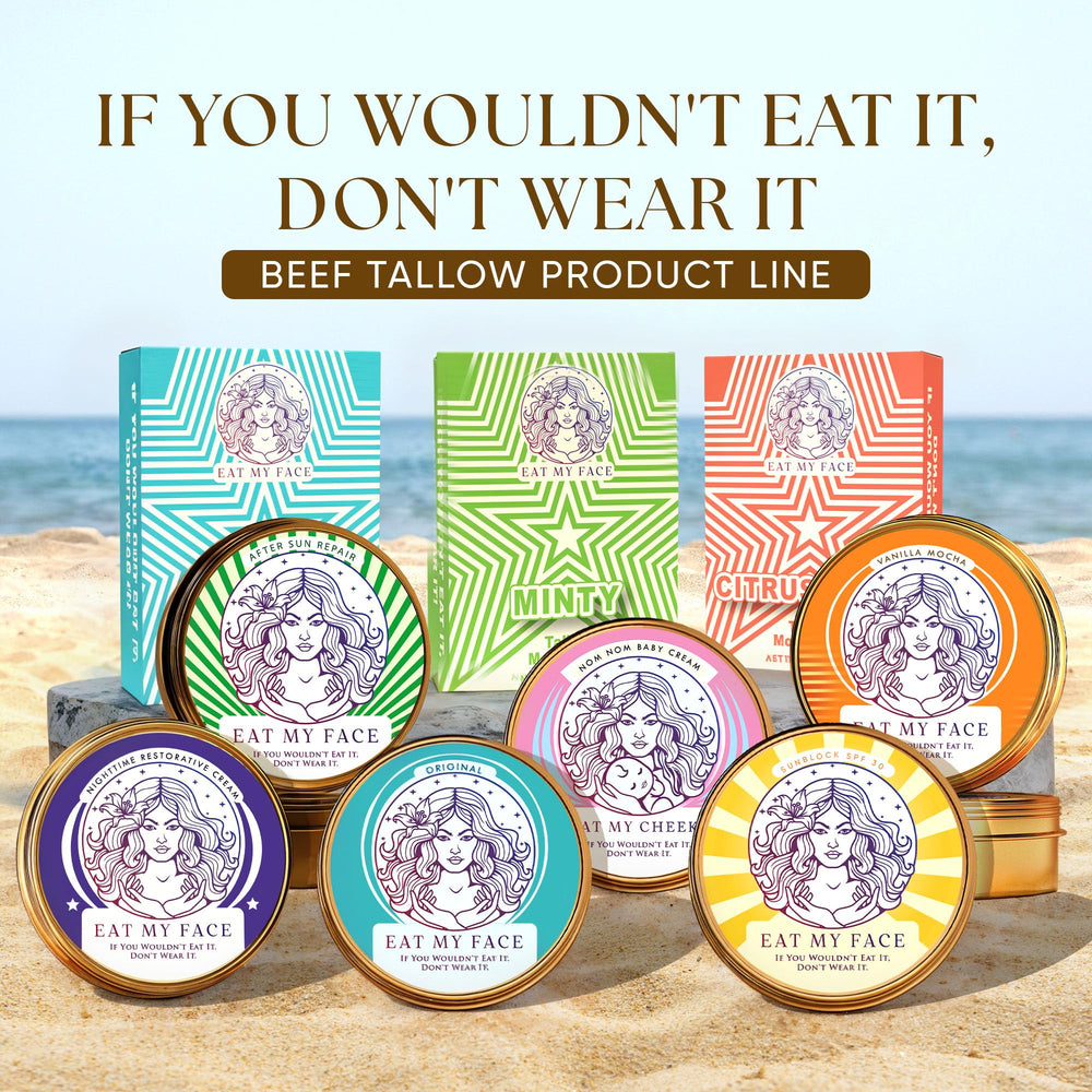 Eat My Face reef-safe packaging supports eco-conscious daily sun care.