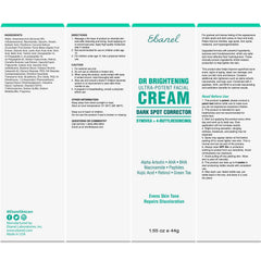 Application on face demonstrates easy daily use of Ebanel remover