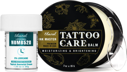 Ebanel Numb520 cream bottle shown for fast topical relief option.