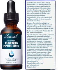 Close-up of smooth, hydrated skin after applying the serum