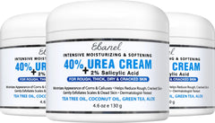 Ebanel Urea Cream 40% bottle for soft, moisturized feet