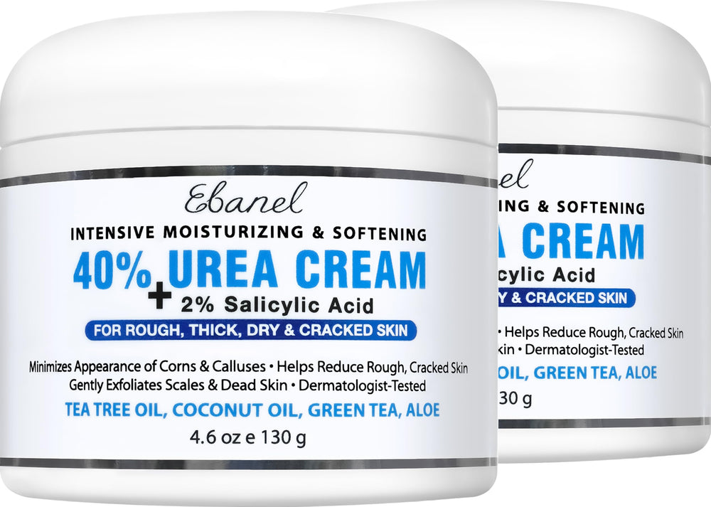 Ebanel Urea Cream 40% foot-cream-jar for deep hydration and barrier support
