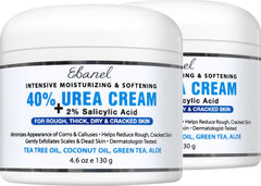 Ebanel Urea Cream 40% foot-cream-jar for deep hydration and barrier support