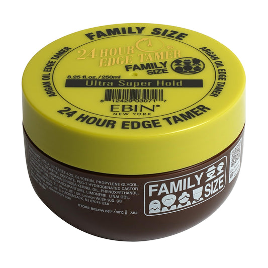 EBIN NEW YORK 24 Hour Edge Tamer bottle for lasting shine and control