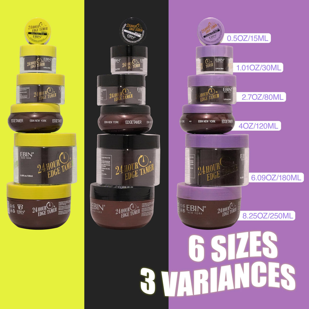Cruelty-free vegan EBIN NEW YORK edge tamer packaging