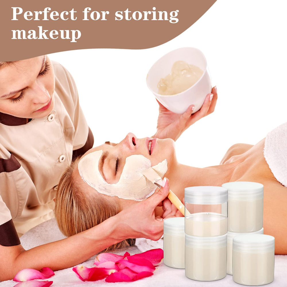 EBOOT 2oz sample storage jar, clear and practical.