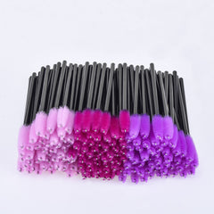 EBOOT mascara wand rose head for gentle lash grooming in travel touch-ups.