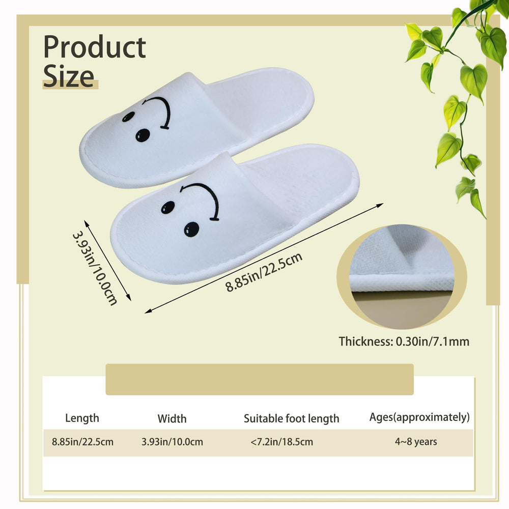ECEOCC kids slippers with closed-toe design for warm, comfy feet