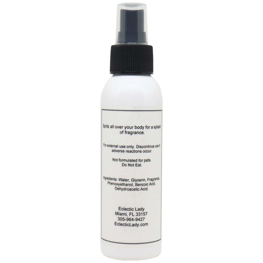 Eclectic Lady Peppermint mist spray in action for daily hydration