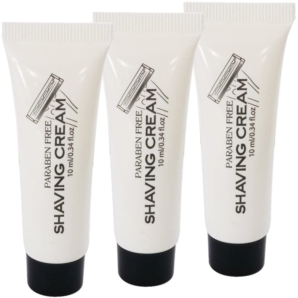 ECO amenities bulk shaving cream 10ml tube-sealed, ideal for hotel guest amenities