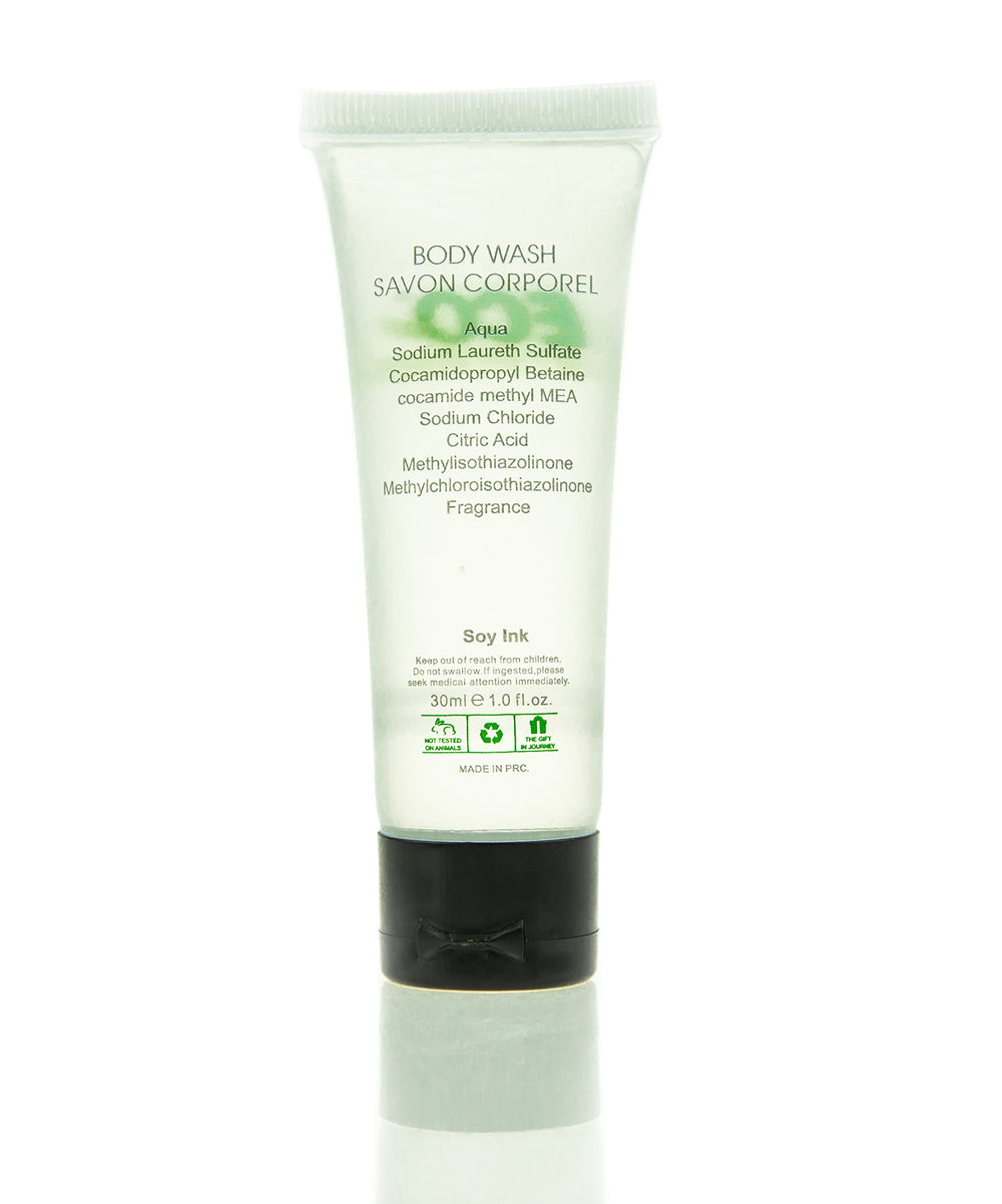 Eco Amenities green tea scent creates a calming shower experience.
