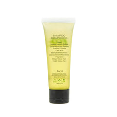 Eco Amenities leak-proof shampoo bottle, durable travel packaging to prevent spills.