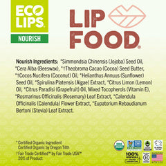 Eco Lips Lemon Spirulina flavor slices evoke bright aroma for refreshing lip care