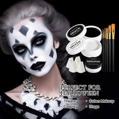 ecoFavor White paint 50g jar for sharp, dramatic designs