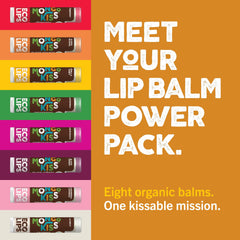Eco Lips Mongo Kiss organic ingredients underline safe, high-quality lip care.