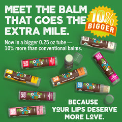 Mongo Kiss lip balm tube cap close-up from Eco Lips