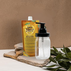 Ecoslay Lemon Drop Styling Foam finished look with frizz-free defined curls