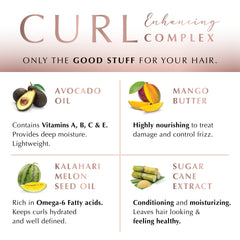 Ecru New York Curl Perfect Defining Styling Potion supports gentle hold for all curl patterns.