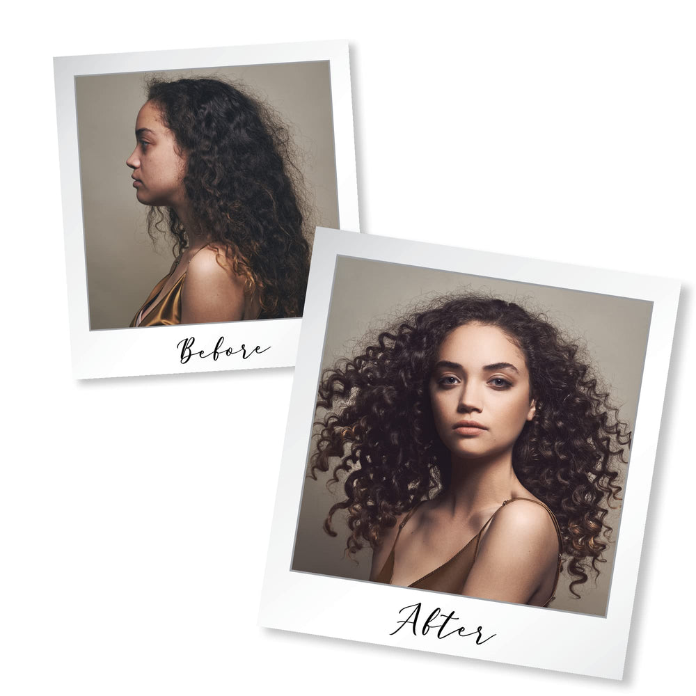 Ecru New York Curl Perfect Defining Styling Potion promotes lasting curl memory for bouncy styles.