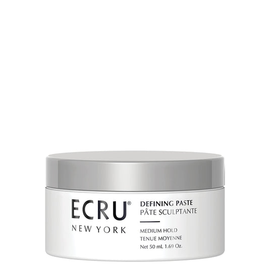 ECRU New York Defining Paste jar for versatile texture on short to mid-length hair.