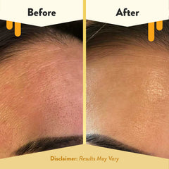 ECZEMA HONEY Oatmeal Face Cleanser travel-size packaging for on-the-go care.