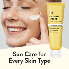 Eczema Honey Sunscreen body application suitable for full body use
