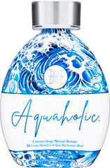 ED HARDY Aquaholic Coconut Surge bottle front view highlighting tropical hydration