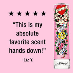 Ed Hardy EDP trial size 0.17oz shown beside full bottle for scale.