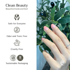 edamani Hailey flexible fit hugging natural nails