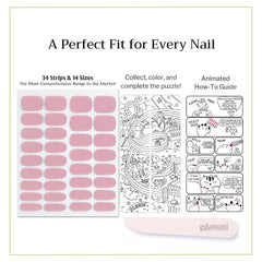 edamani Hailey easy removal showing safe peel-off