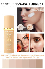 EdenEdges foundation swatch on skin showing seamless shade match.