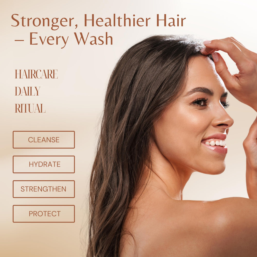EDENIKA BOTANICALS ginger shampoo foam closeup demonstrates easy application