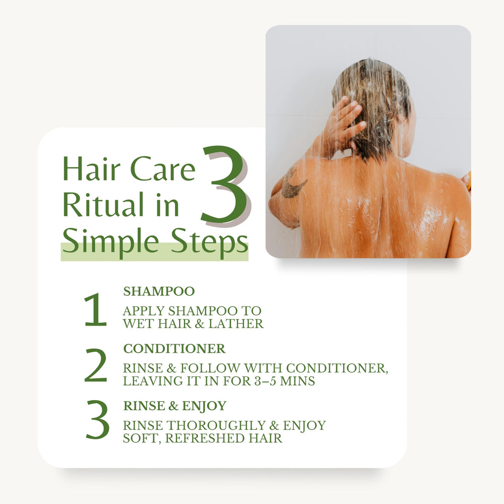 Label emphasizes sulfate-free, natural ingredients for sensitive scalps