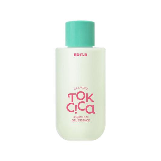 EDIT.B front bottle showing compact 50ml, soothing hydration benefit