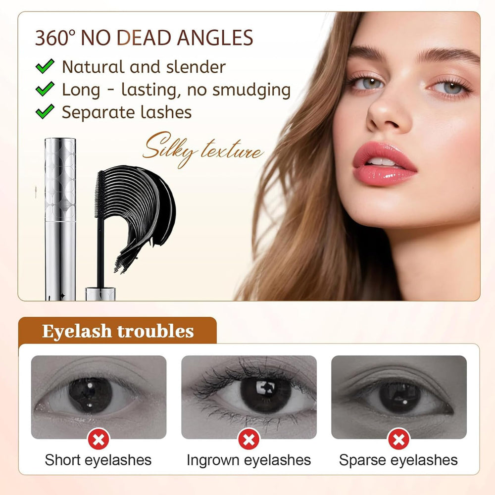 Edottbag double-ended lash comb helps separate lashes for a clean finish