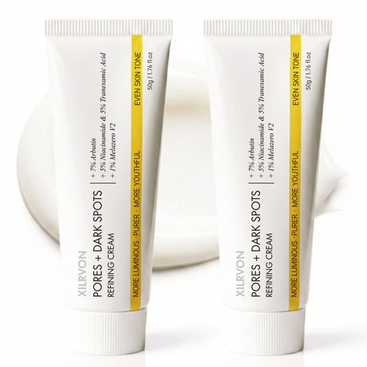 EELHOE pores texture targeting cream image showing smooth application for refined pores