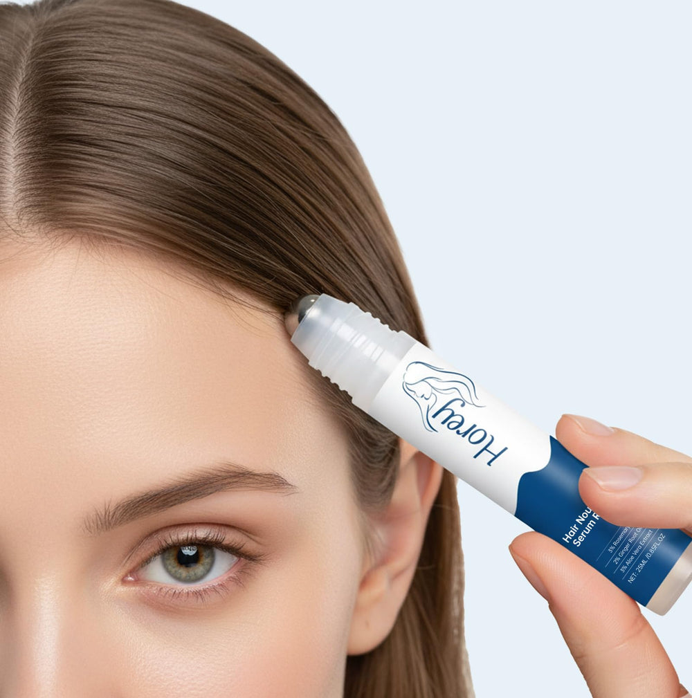 EELHOE Rosemary Serum Roll-On product shot showcases premium bottle.