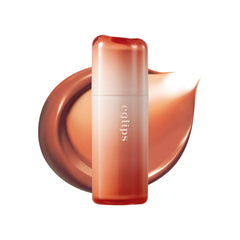 EGLIPS Dew Glaze Tint 09 Toasty bottle close-up shows glossy, long-lasting color