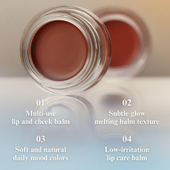 EGLIPS daily mood colors brighten your look without staining the skin.