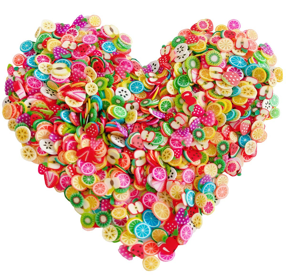 EHOPE heart slice nail art adds cute accent for stylish nails.