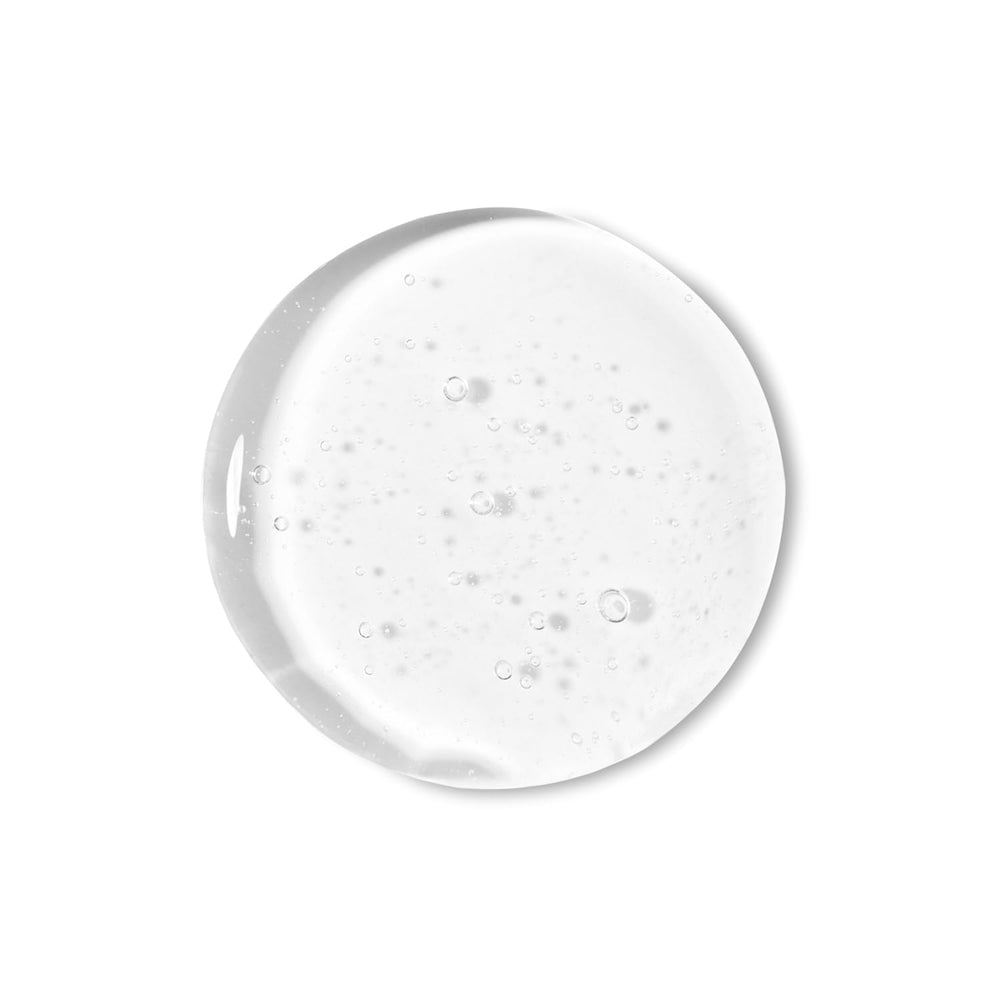 Ingredients graphic showing niacinamide, hyaluronic acid, and aloe vera for hydration.