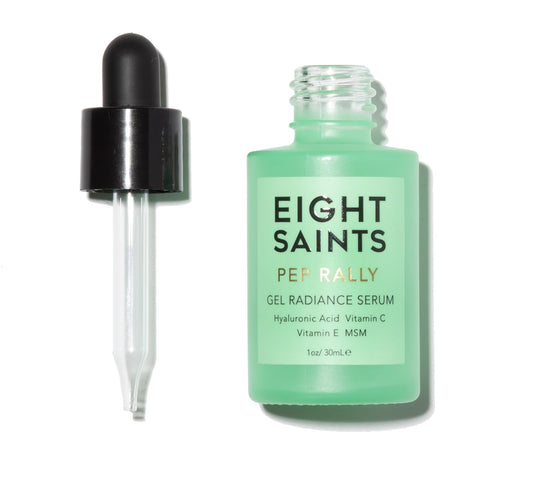 Eight Saints Pure Hyaluronic Acid Serum bottle for fast hydration and a lightweight feel
