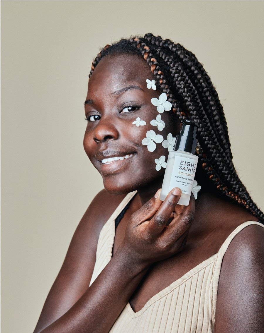 Eight Saints Soulmate texture on skin shows hydration and a smooth finish