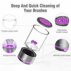 EITABEL gentle cleaning preserves bristles and extends brush life.