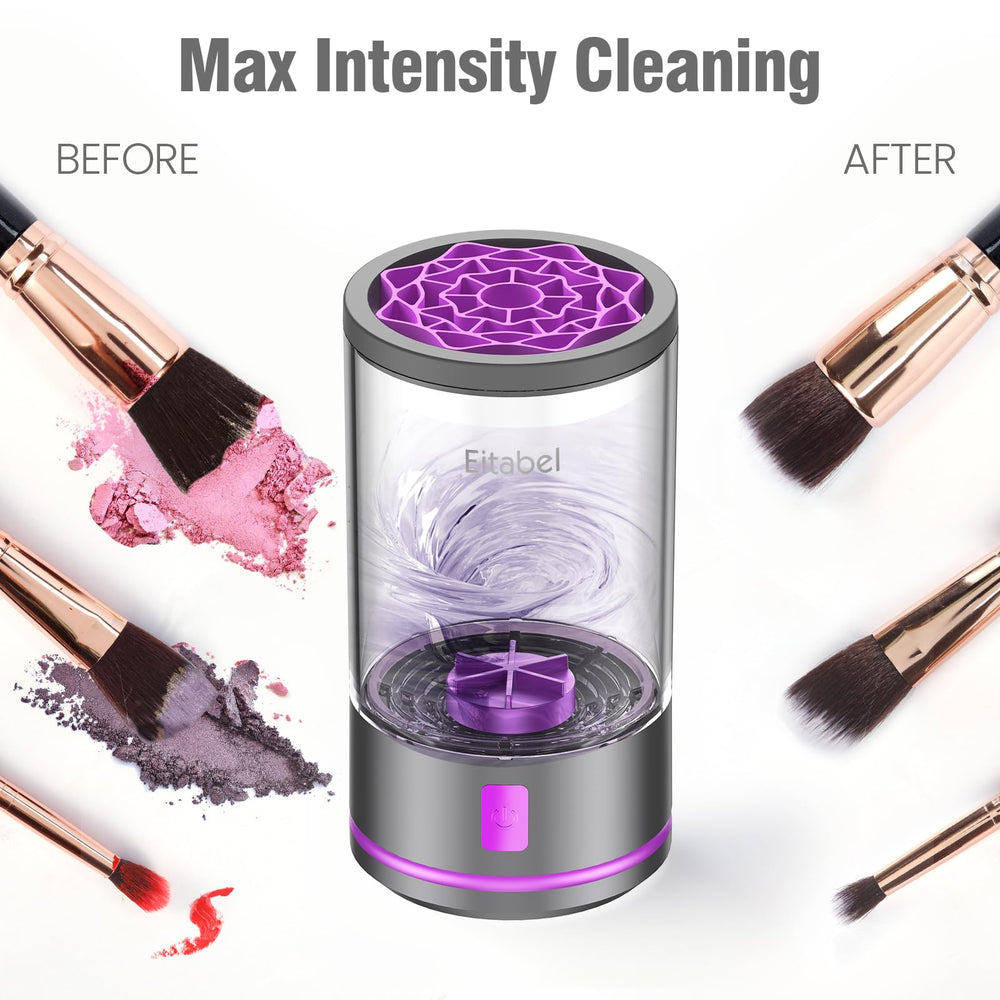 EITABEL rechargeable battery enables cordless cleaning during travel.